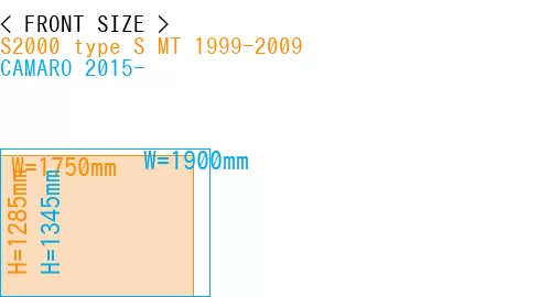 #S2000 type S MT 1999-2009 + CAMARO 2015-